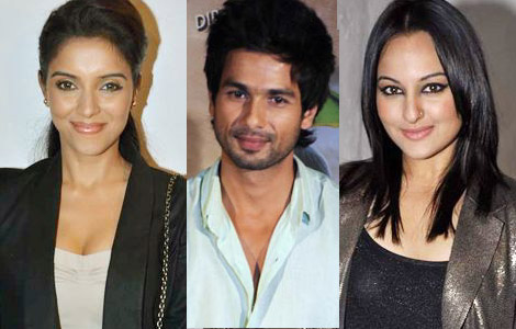 Sonakshi, Asin refuse film with Shahid